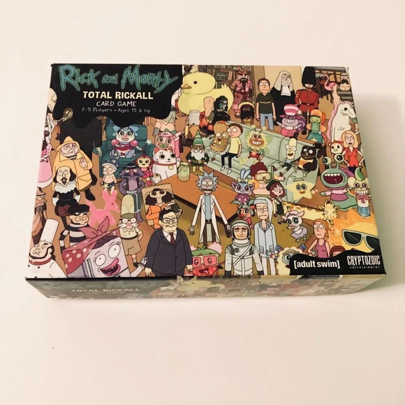 2016 Rick and  Morty Total Rickall Card Game - Picture 15 of 15